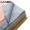 LANBO Individueel verpakt 15x15CM Lenskleding Schone doek Microfiber Zonnebril Brillen Camera Bril Stofdoekdoekjes 240315