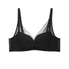 BRAS BIRDTREE 6A 8,3%Mulberry Silk Garge Bh Women Simplicity Thin Wire gratis Sexig French Underwear 2024 Spring Summer P41052QC