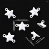 Charms 5Pair 15x22 mm Kolorowa gwiazda magnetyczna wisiorek wislarza