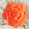 Giant Bottom Płaska PE Symulacja Piana Rose Wedding Wedding Tło DIY Wakacja Faux Flower Dekoracja Domowy Home Flore Heads