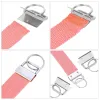 Crafts 50/30Pcs Key Fob Hardware Silver Tone Key Chain Fob Wristlet with Key Ring for Wristlet Keychain Key Lanyard Hardware Supplies