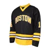 Jam Mens 18 Happy Gilmore Boston Movie Jersey Double Ed Numéro Nom des maillots de hockey sur glace en stock expédition rapide