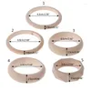 Charm Bracelets Handmade Plain Unfinished Wooden Bangles Bracelet For DIY Bangle Plant Hangers