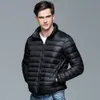 2022 New Casual Brand White Duck Down Jacket Men Autumn Winter Warm Coat Men's Ultralight Duck Down Jacket Male Windproof Parka E9VH#