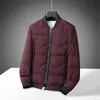 L-8XL Plus Size Men 2024 Ny FI förtjockad varm kappa Autumn och Winter Bright Face Jacka Korean ner Cott vadderade kläder R4ZM#