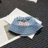 Emmer denim visser brief ball cap zomer zon voor mannen vrouwen straat eenvoudige casual reizen zonnebrandcrème hoed