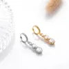 dangle earrings 1piece earring for women 2024 heart sunlight with zirconペンダントファッション長いティーン