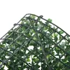 Decorative Flowers 40x60cm 25x25cm Artificial Plant Walls Foliage Hedge Grass Mat Greenery Panels Fence Decoration Part