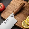 Knivar 16st rostfritt stål köttkleaver japansk kock kniv kök grönsaksskivning kniv skär och skär kök knivar