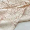 Stof bedrukt Frans luxe merk polyester stretch satijn stof zachte mode kleding shirt pyjama stoffen doek voor jurk per meter