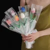 Fleurs décoratives 1pcs Tulip Flower Bouquet's Day's Day Gift Fake Mother's Cadeaux Artificial Wedding Party Home Decor