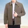 Hommes Veste d'hiver Chaud Hommes Veste Élégante Veste à revers pour hommes Épais Polaire Fermeture à glissière Casual Mi-longueur pour l'automne Printemps h9iN #