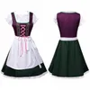 Plus Size Oktoberfest Dirndl Dr Femmes Bière allemande Taverne bavaroise Wench Waitr Maid Costumes Cosplay Carnival Party Dr n2Xf #