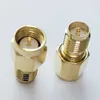 100pcs/lot Copper Plated RF SMA Male To SMA Male Connector