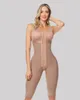 Kontrola brzucha pełnego ciała Faja Bust z przyciskiem Wrap Shapewear Columbian Reducing and Shapers 240327