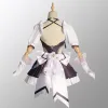 Elysia Cosplay French Maid Costume Hkai Impact 3 Karnawał mundury peruka anime halen kostiumów men gra 40bx#