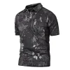 Mężczyźni T-shirty taktyczny styl wojskowy Kambla T Shirt Mężczyźni Oddychaj Szybki suchy pyyt Combat Camo Tshirt TOP TEE MAL Combat T8ga#