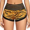 animal Printed Shorts Women's Fitn High Waist Leggings Scrunch Butt Yoga Shorts Gym Workout Breathable Jogging Clothes Female u88K#