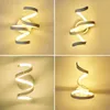 Ceiling Lights 9W Fashion LED Stair Bedside Lamp Light RGB Speaker Dimmer Wall Installation - White