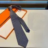 2024 Luxury Men's Fashion Tie Designer Ties Brand Business Neck Ties Casual Wedding Slips Retro Party Casual Silk Ties With Box H22