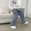 Hip Hop Jeans Homens Baggy Cargo Calças Casual Big Pocket Denim Calças Vintage Plus Size Bottoms Fi Streetwear Y2K Roupas z14F #