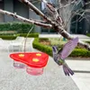 Altre forniture per uccelli Mangiatoie per colibrì Strumento per l'alimentazione degli uccelli Vassoio per casette per gli uccelli