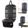 Car Seat Covers 1 Mat Anti Skid Wear Universal Thickened With 3 Pockets Interior Parts Black For Under Baby Child