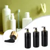 Dispensatore di sapone liquido Pressa Bottiglie di pompe vuote Bottiglie cucina per la cura della pelle dei prodotti per la cura della pelle 21 x 6 cm 500 ml di sicurezza non tossica nera