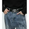 Jeans pour hommes coréen décontracté lavage hip hop fermeture éclair niche droite 2024 printemps style vintage plis concevoir personnalité rétro