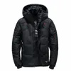 Fi Hommes Blanc Canard Down Veste Chaud À Capuchon Épais Puffer Veste Manteau Mâle Casual Haute Qualité Pardessus Thermique Hiver Parka E6t5 #