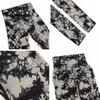 Chrleisure Tie Dye Yoga Pant Seaml Fitn Legging pour femmes taille haute bout à bout entraînement serré élastique Slim Gym Wear z3H3 #