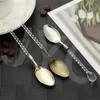 Coffee Scoops 1/2pcs Stainless Steel Spoon Set Multi-purpose Stirring Bar Tool Chic Kichen Cafe Accessories Espresso