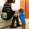 Dog Apparel Portable Treat Bag Built In Poop Dispenser Oxford Cloth Outdoor Multi-Function Pet Feed Snack Reward Pocket For Training