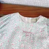 Moda sukienki dla dziewcząt projektant ubrania dziecięcego List Jacquard Ribbon Baby Spódnica dziecięca sukienka 100-160 cm Sukienka księżniczka 24MAR