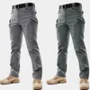 Urban Commuter IX7 Tactical Training Pants Outdoor Expansi Multi Pocket Straight Barrel Workwear Pants y7uX #