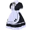 amine Cute Lolita French Maid Cosplay Costume Dr Girls Woman Waitr Maid Party Show Costumes Japanese Maid Uniform Mucama g3OX#