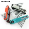 Processors Portable 8pcs Folding Precision Screwdriver Set Wrench Lightweight Hex Torx Multisize Spanner Repair Tool Screwdriver Bit