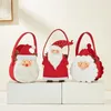 Emballage cadeau Sacs de Noël Cookie Présent Sac Décor