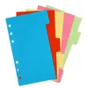 Set di divisori mensili A Raccoglitori Divisori in plastica Notebook Pagina Carte Raccoglitore ad anelli Organizzatore Schede Ufficio Casa