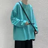 PRIVATHINKER HIP HOP WAGGY T-shirt dla mężczyzn LG Sleeve Fi Brand Cott Luksusowa marka Tops Casual Solid Color Tees E1fe##