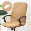 Pokrywa krzesła Svetanya Solid Office Cover High Fotel Elasts Accent Living Jadal Room Seat El Home Wedding