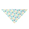 Dog Apparel Pet Cat Bandana Collar Adjustable Neckerchief Triangle Neck Scarf Fruit Pattern Saliva Towel Supplies For Girl And Boy