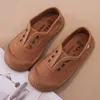 Canvas Baby Kids Schuhe laufen rosa schwarze Farbe Jungen Jungen Mädchen Kleinkind Sneaker Kinder Schuhe Fußschutz wasserdichte Freizeitschuhe f05z#