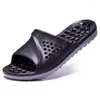 Slippers Summers Mens Shower Shoes With Holes Dry Quickly Bath Womens Non Slip Indoor Home Bedroom Pool Spa Guest College Dorm