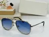 Klappende Sonnenbrille für Männer und Frauen 0637 Mode Sommer Freizeit-Reisestil Anti-Ultraviolett UV400 Retro Platte Ovales Metall Vollrahmen Brille zufällige Box