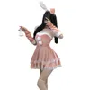 Halen empregada uniforme cosplay traje trajes de natal coelho menina roupa dr atividades terno para mulheres dança v5j1 #
