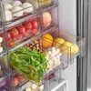 Storage Bottles Refrigerator Container For Ingredients Fridge Containers With Lids Space Saving Kitchen Organiser Case Drop