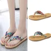 summer Slippers Women Fashion Casual Flat Flip Flops Sandals Loafers Bohemia Shoe Zapatillas Tongs Femme Slipper Ete Women Womens Shoes Z3