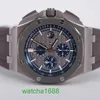 Moissanite AP Wristwatch Epic Royal Oak Offshore 26400IO MENS Titta på tidskod Automatisk maskiner Swiss Famous Watch Sports Clock Luxury Business Diameter