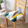Chair Covers Waterproof Fabric Slipcover Cover Seat For El Dining Room Office Banquet House Home Decor